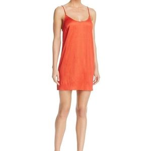NWT French Connection Crinkle Mini Slip Dress